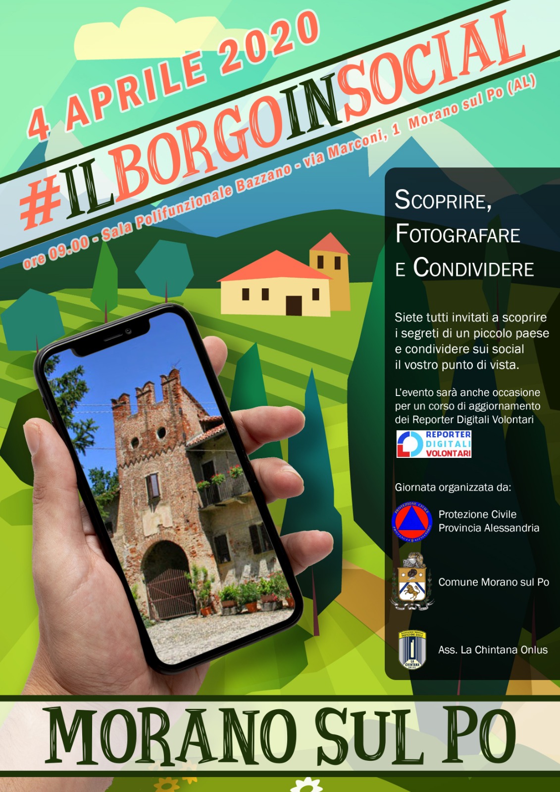 IMMAGINE BORGO IN SOCIAL