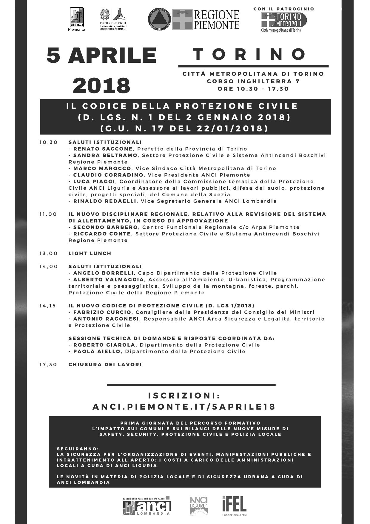 Programma 5 aprile DEF