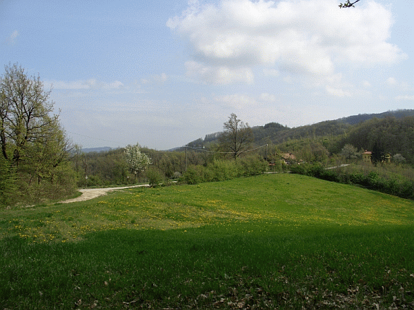 Scorcio panoramico dal sentiero