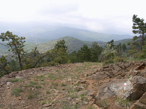 Panorama sull’Appennino ligure
