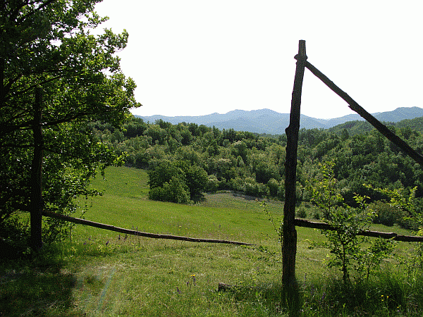 Finestra panoramica sulla Valle Spinti