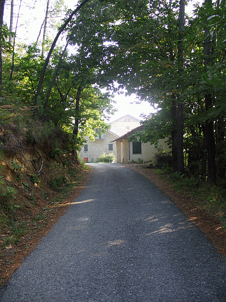 Tratto su strada Pessina