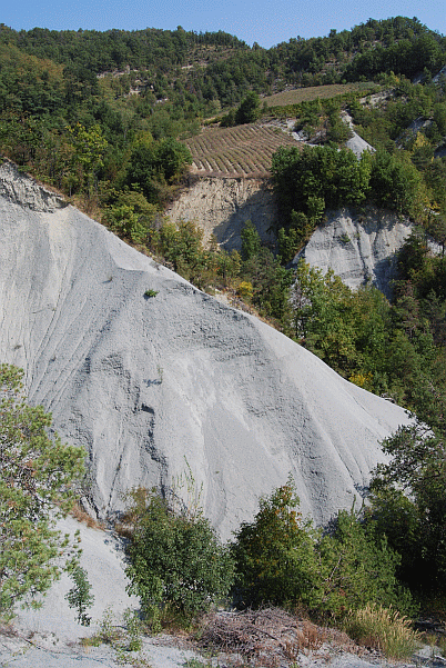 Veduta dei calanchi