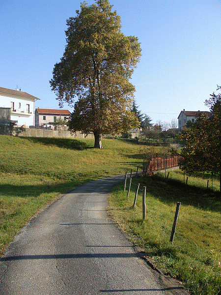 Arrivo alla Frazione Abbassi