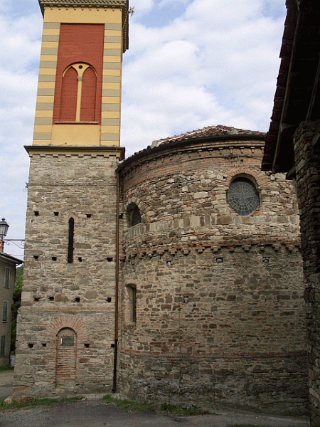L’abside della parrocchiale