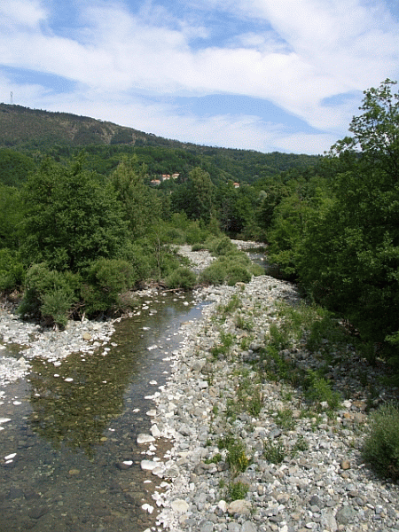 Il torrente Olbicella