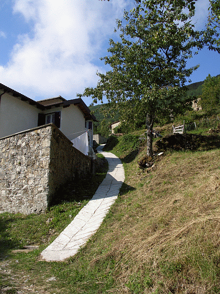 Un tratto del percorso