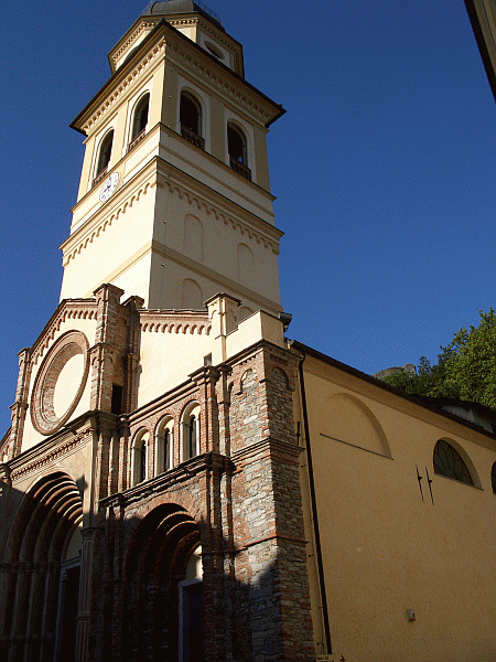 La chiesa di Voltaggio (mt. 337)