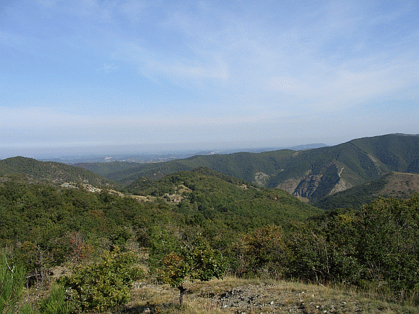 Panorama dal sentiero 
