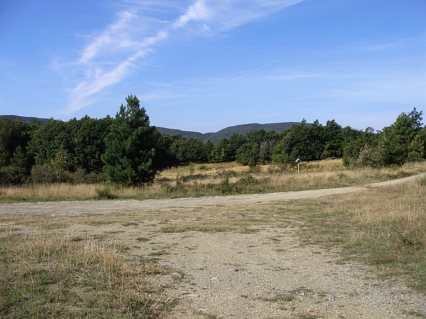 Il pianoro della Cascina Maggie