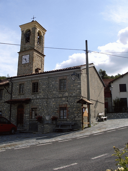 La partenza nei pressi della chiesetta di Forotondo