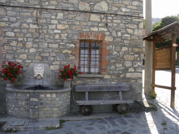Particolare della piazzetta