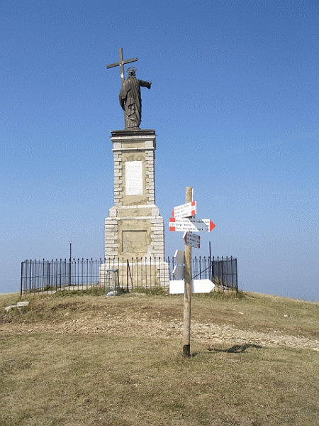 La cima del Monte Giarolo (mt. 1473)