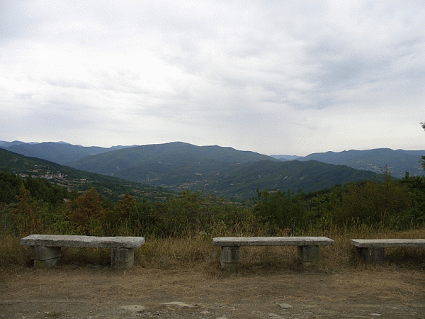 Area di sosta al bivio di Vendersi