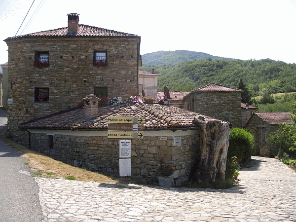 L’arrivo a Molini Santa Maria