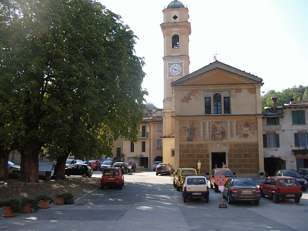 Piazza Doria a Garbagna (mt. 296)