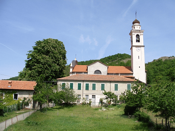 La chiesa di Roccaforte Ligure