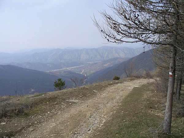 Panorama sulla Val Borbera