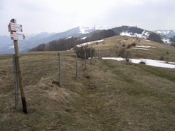 Panorama verso il Monte Gropà