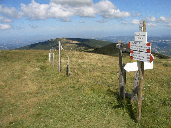 Veduta dal Monte Cosfrone (m 1659)