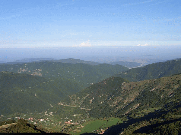 Panorama sull’alta Val Borbera