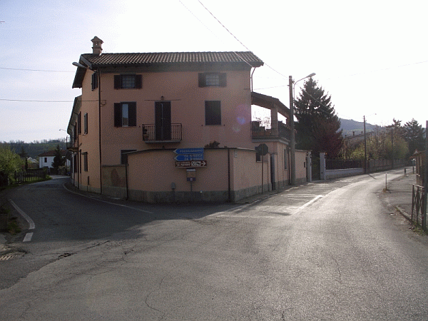 Il bivio per Pozzol Groppo