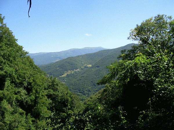 Panorama verso il Monte Ebro