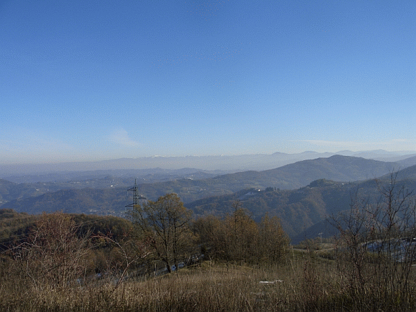 Panorama dal Monte Capriolo (m 545)