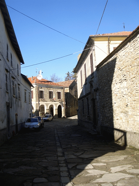 Il centro storico di Cavatore