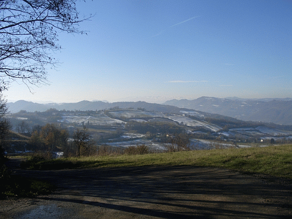 Panorama dal sentiero