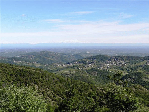Panorama dalle pendici del Fonegrone