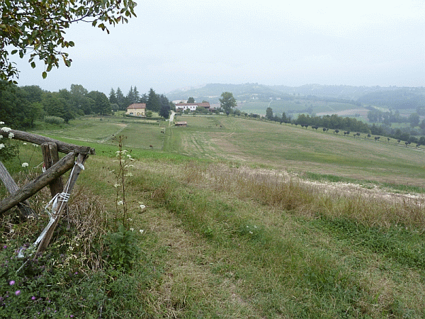 Veduta panoramica dal sentiero