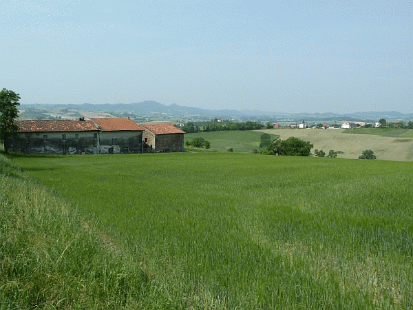 Veduta verso la Val cerrina