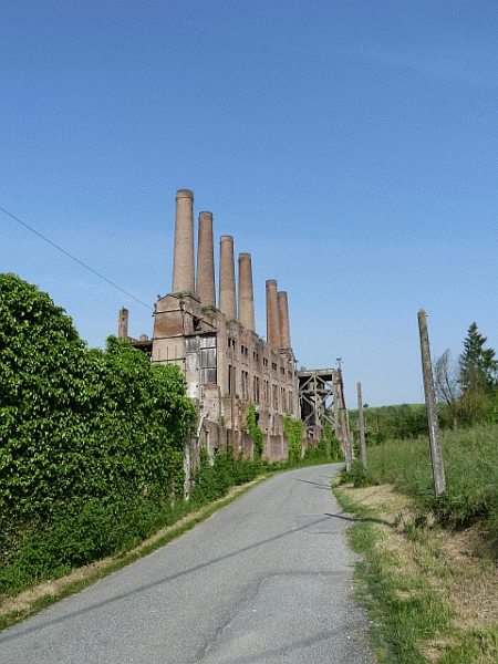 Le imponenti ciminiere
