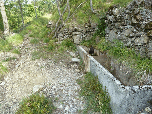 Fontana sul percorso