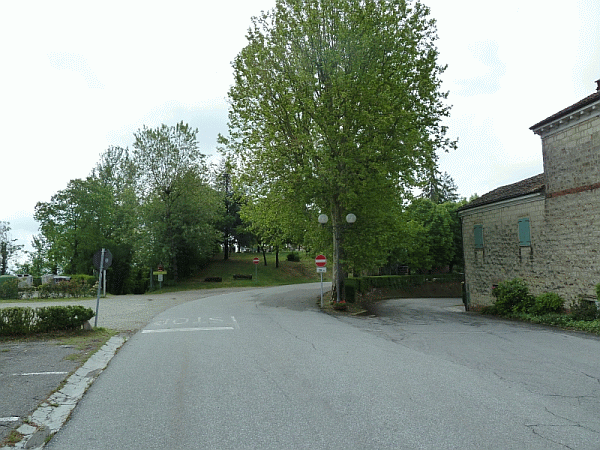 La partenza nei pressi della Cascina Sardegna