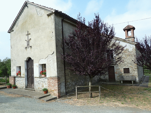 La chiesetta della Madonna del Pallareto