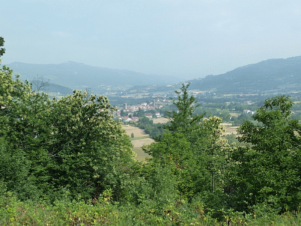 Veduta di Cartosio