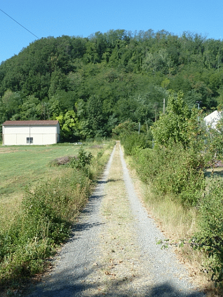 L’imbocco del sentiero