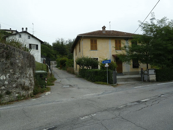 Inizio del percorso a Persi (310 m)