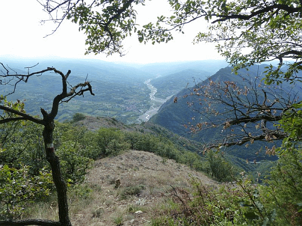 Veduta della Val Borbera