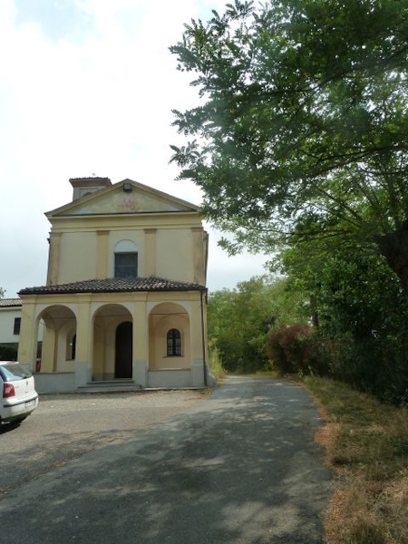 La chiesetta della frazione Fonti