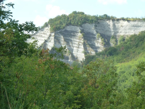 Veduta dei calanchi