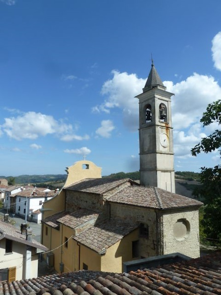 Arrivo alla chiesa di Sarizzola