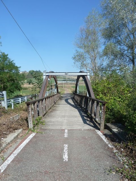 La pista ciclabile