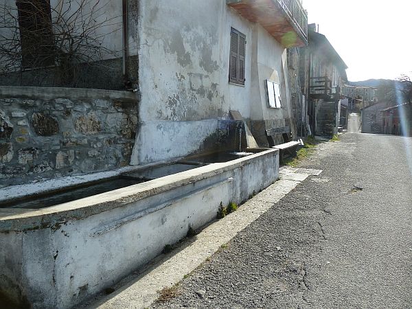 La fontana in frazione Teo