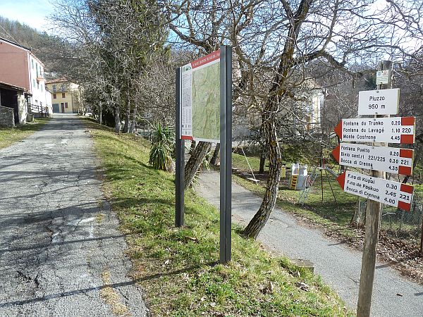 Arrivo alla frazione Piuzzo