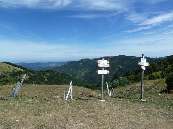 Il valico di Bocca di Crenna (1553 m)