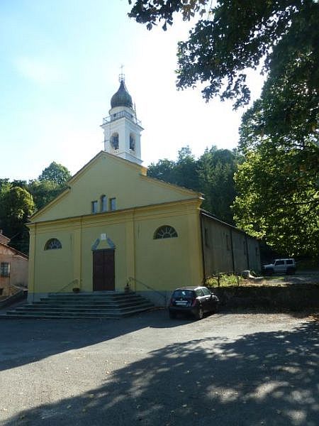 La chiesa di Carrega Ligure