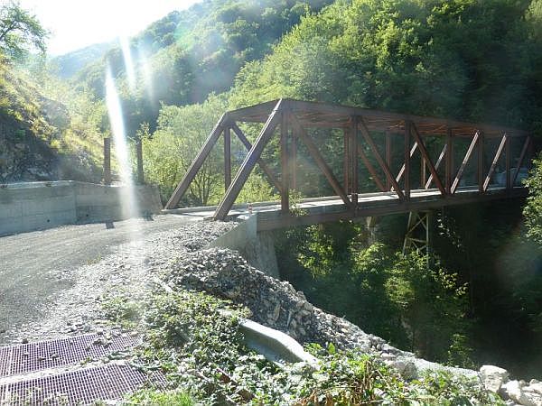 Il ponte sul Rio Carreghino